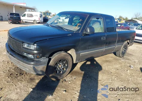 1999 Chevrolet Silverado 1500 Ls из США, поврежденный, VIN 2GCEC19T8X1126976